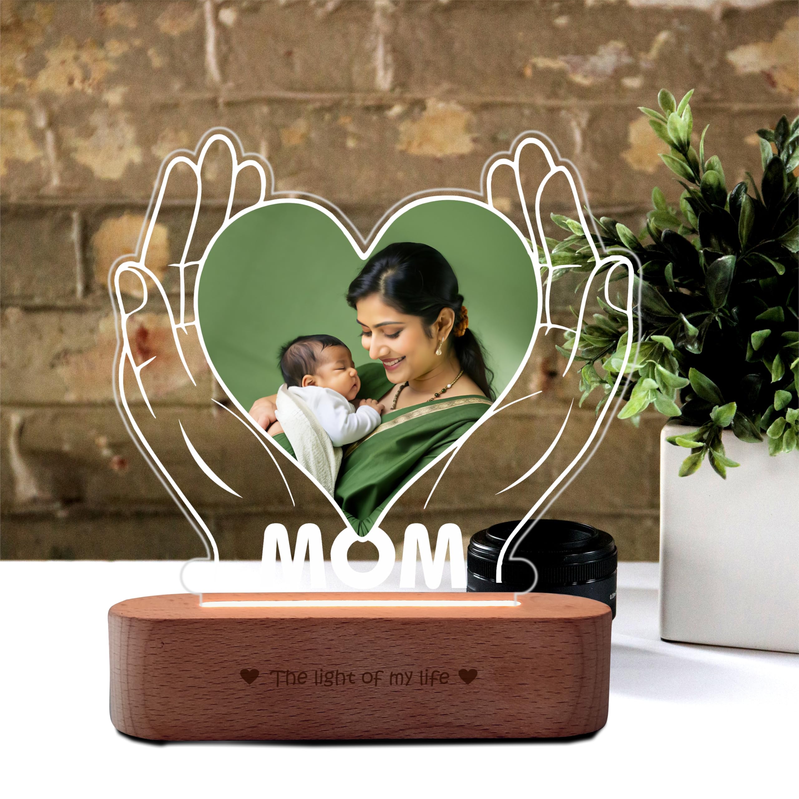 Personalized Mother's Day Lamp - Custom Photo Gift -6 Personalized Mother's Day Lamp - Custom Photo Gift -6