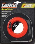 Crescent Lufkin 3/8" x 100' Hi-Viz Orange Speedwinder Jaune Clad Long Steel Tape Mesure - HYT100