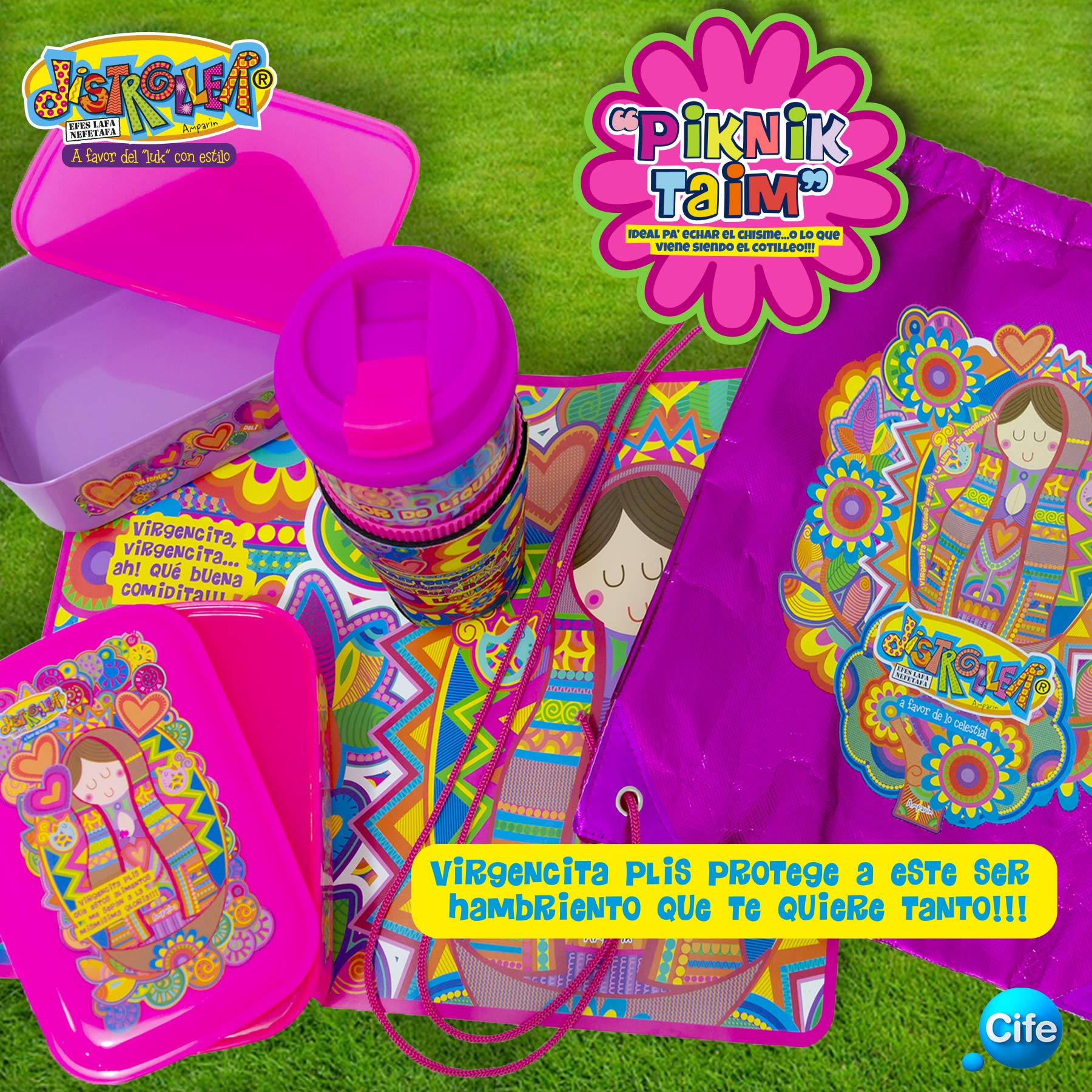 Distroller Piknik Taim Picnicmanía, Multicolor (Cife Spain 1) , color/modelo surtido