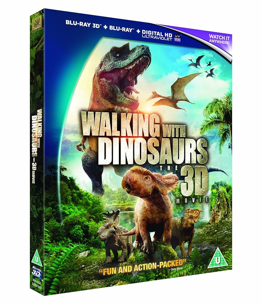 Amazon.com: Walking With Dinosaurs [Blu-ray] [2017] [3D Blu