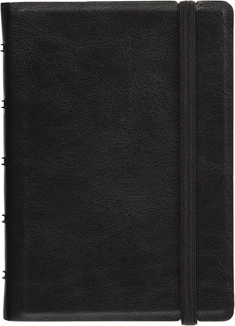 Filofax Refillable Pocket Notebook - Black