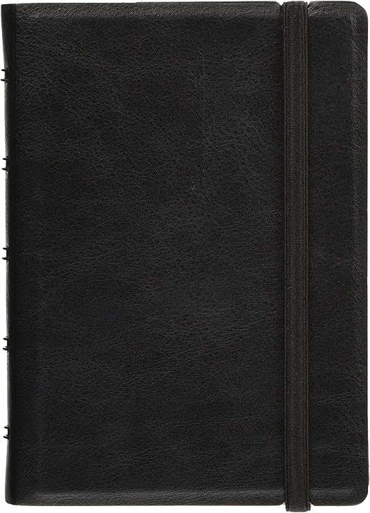 Filofax Refillable Pocket Notebook Black Amazon.co.uk Stationery