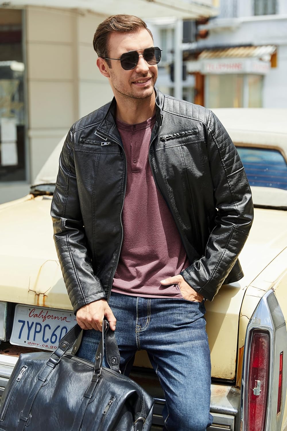 COOFANDY Men's Henley T-Shirt Long Sleeve Casual Lightweight Pullover Shirts Soft Stretch Basic Tees Fall Tops - Image 8