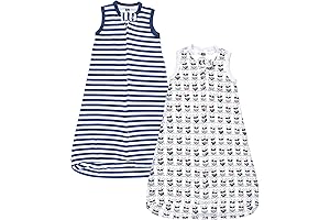 Burt's Bees Baby Unisex Interlock Cotton Sleeveless Sleeping Bag