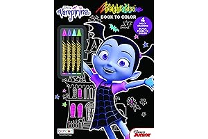 Vampirina Coloring Book and Crayons for Girls