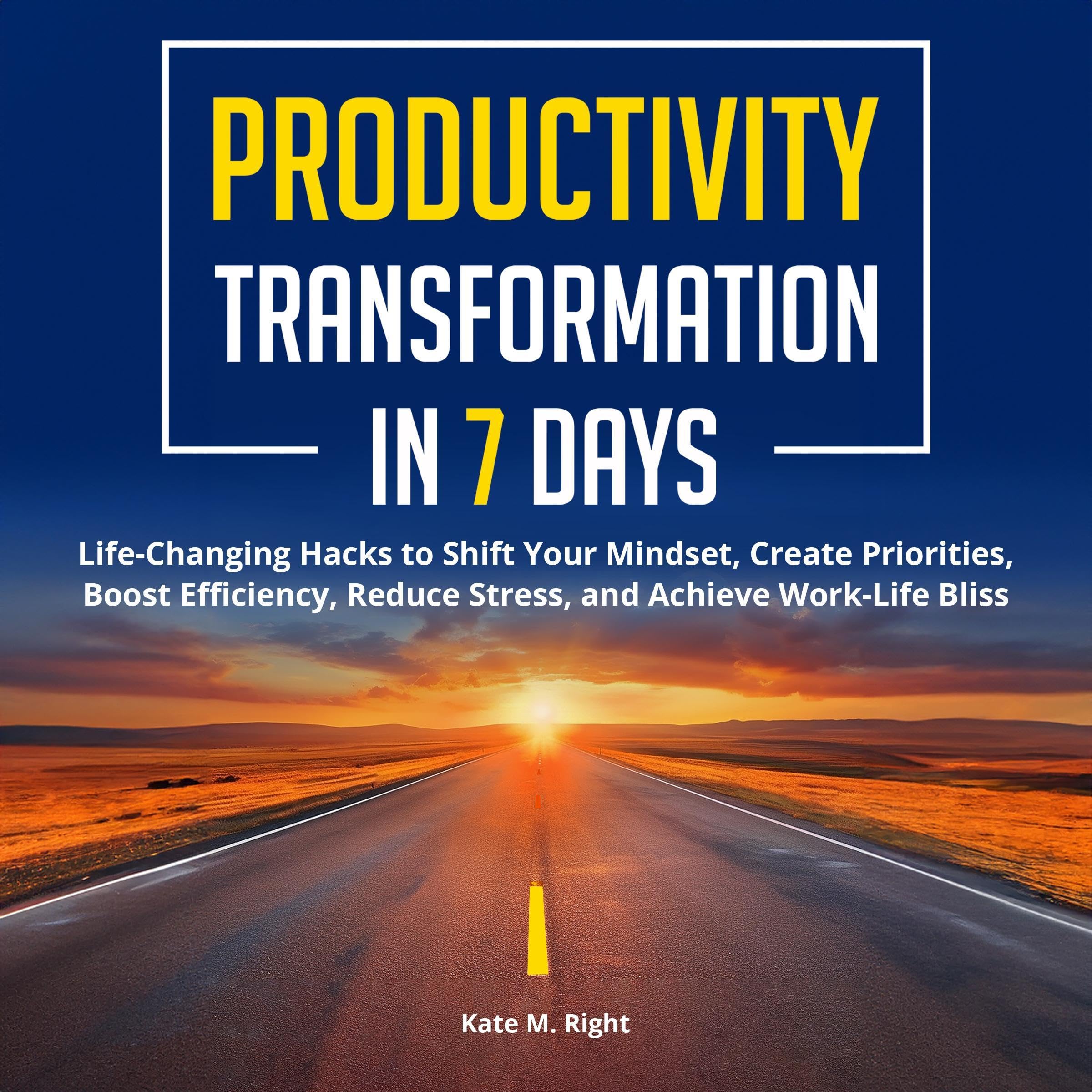 Cover art for Productivity Transformation in 7 Days