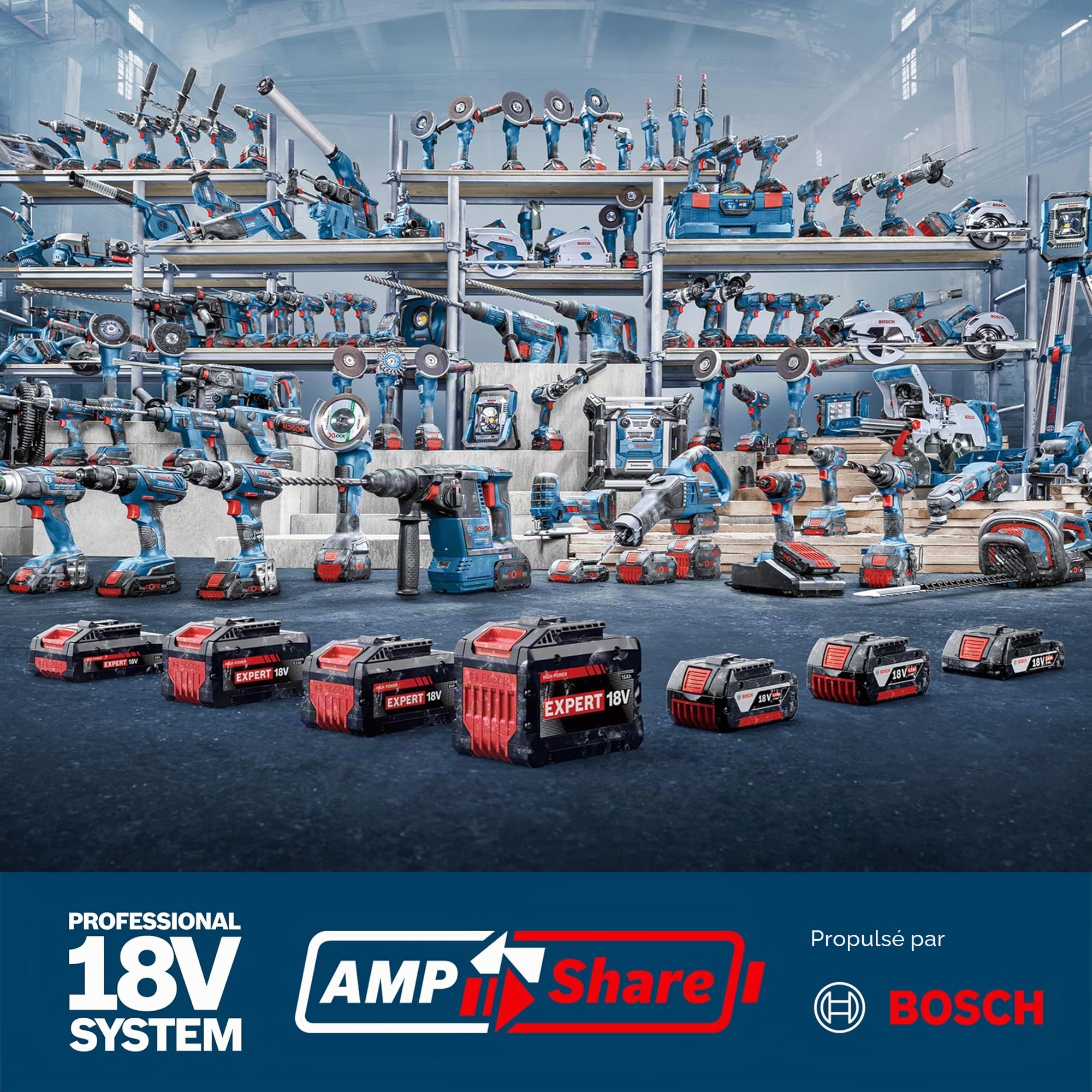 Bosch PRO 18V System Batterie GBA18V-20