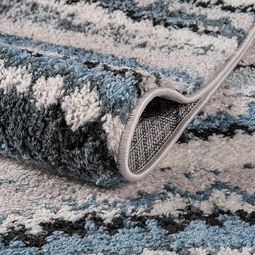 Miniatura 10 de Madison Park Riley - Alfombras turcas tejidas para sala de estar, comedor interior, decoración moderna del hogar, alfombras ultra suaves para