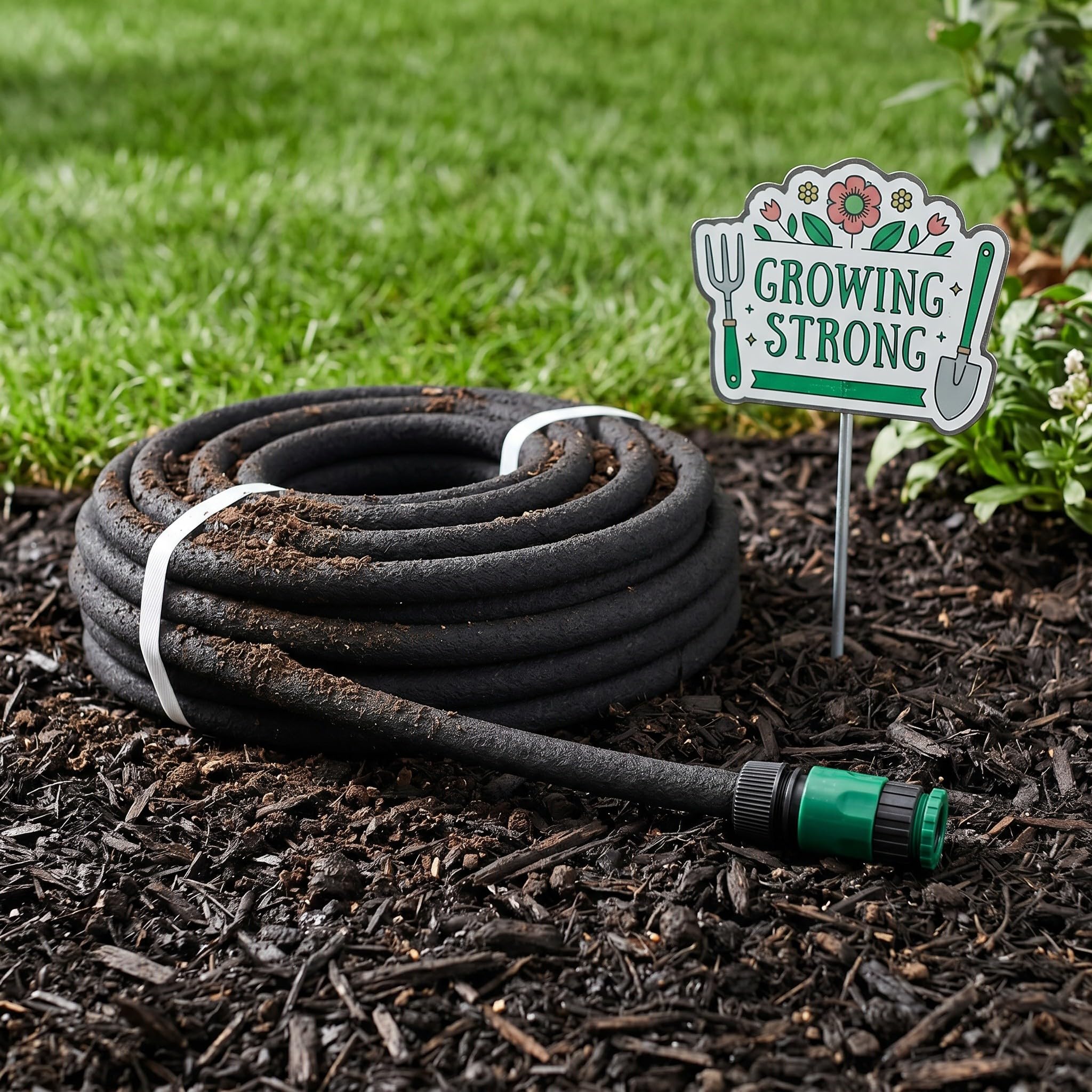 Lurrose Tubería de riego por goteo: Manguera porosa de 1/2 pulgada y 30 m/98 pies para riego automático por goteo, ideal para huertos, jardines e invernaderos.