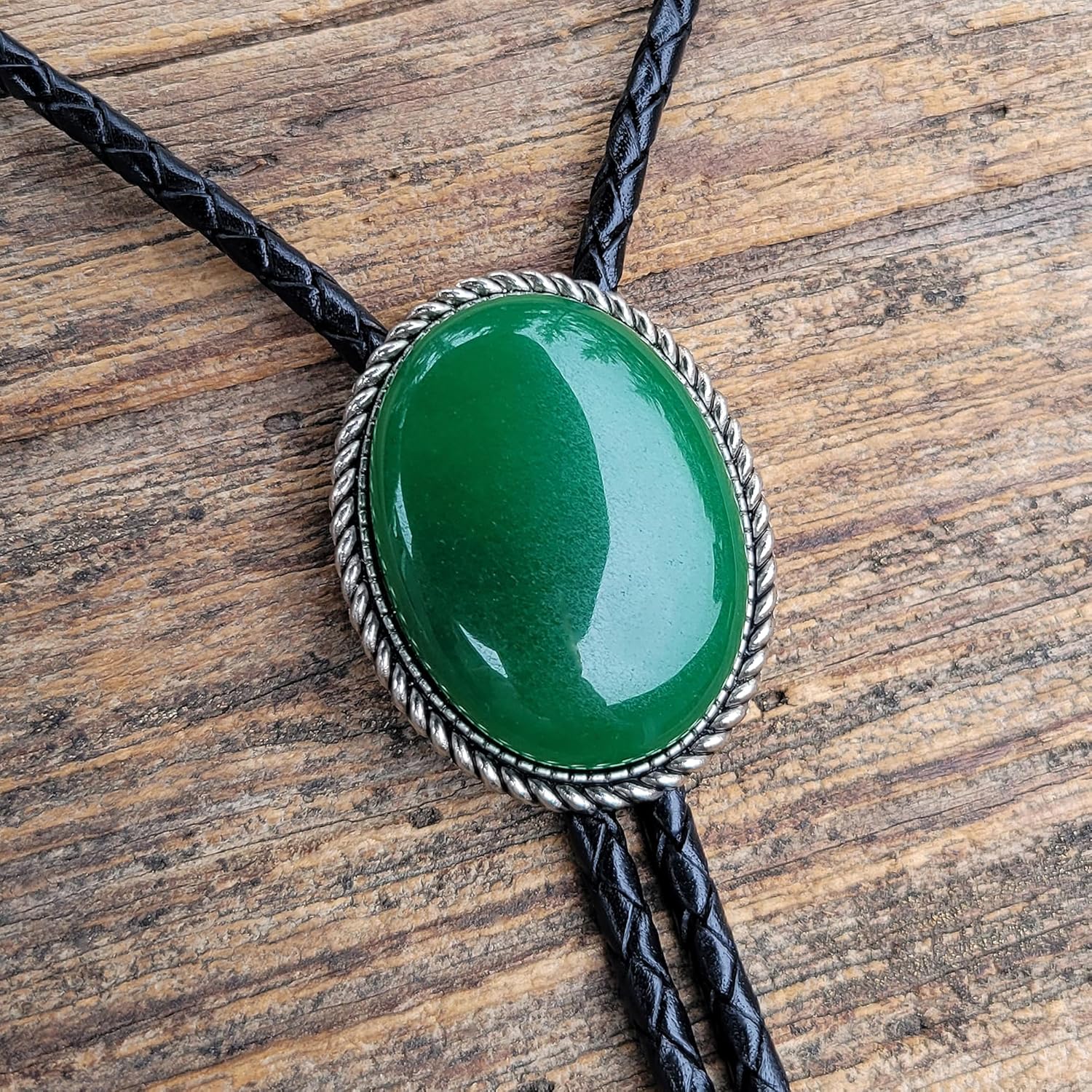 Malaysian Jade Bolo Tie