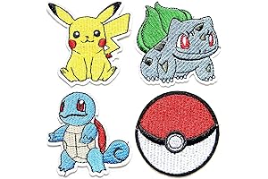 Minecraft Iron On Patches 4 Pack