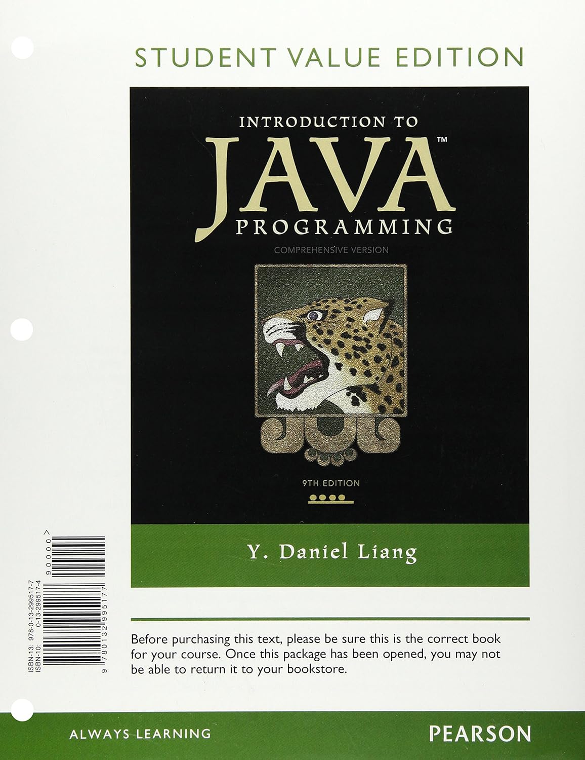 Introduction to Java Programming: Liang, Y. Daniel: 9780132995177 ...