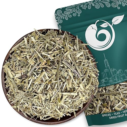 NY Spice Shop Shepherd's Purse Herb  Hierbas cortadas y tamizadas de 4 onzas  Capsella Bursa-Pastoris para té de hierbas de hojas sueltas  Hierbas