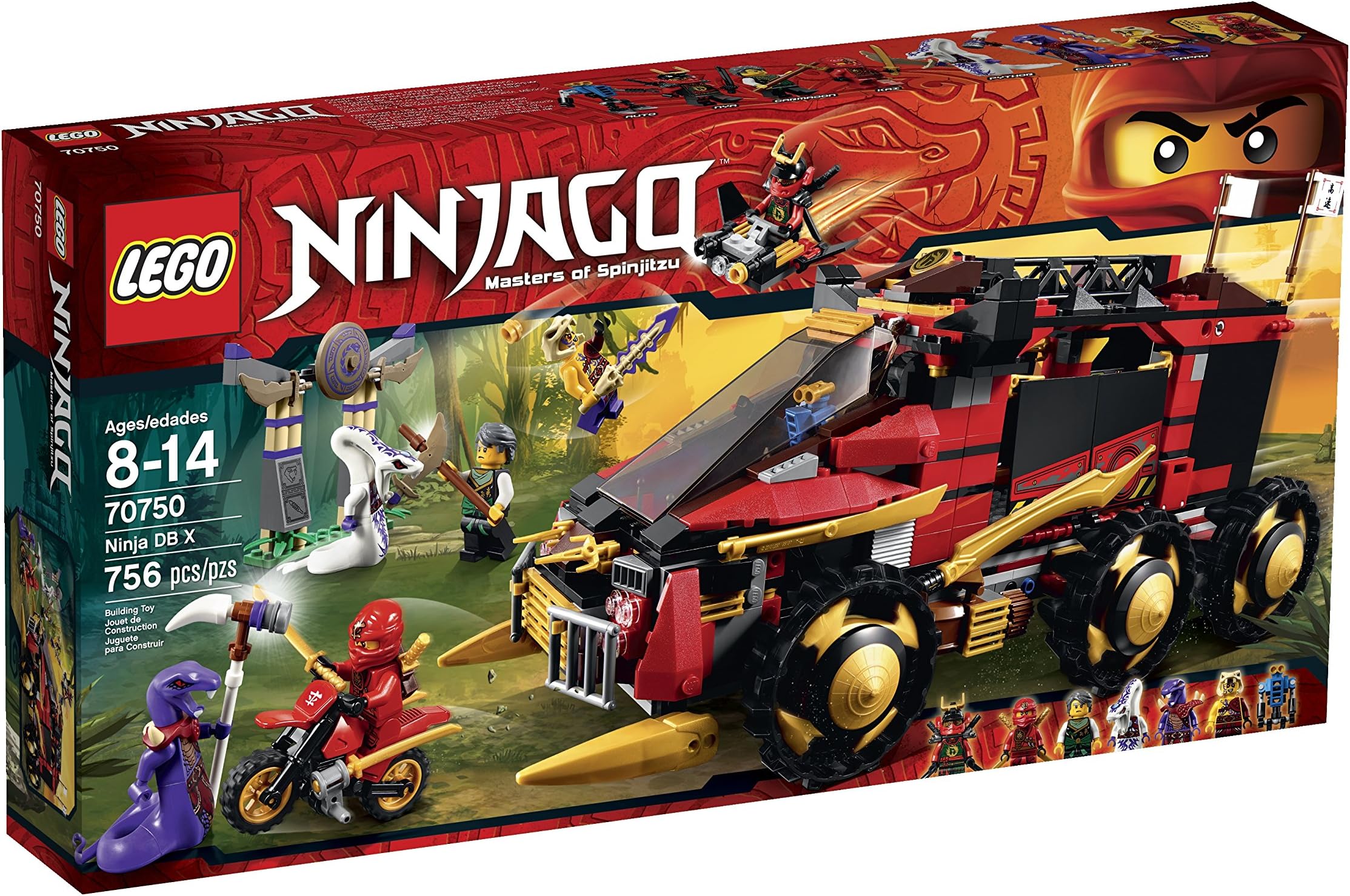 Lego Ninjago 70750 Ninja Db X V29