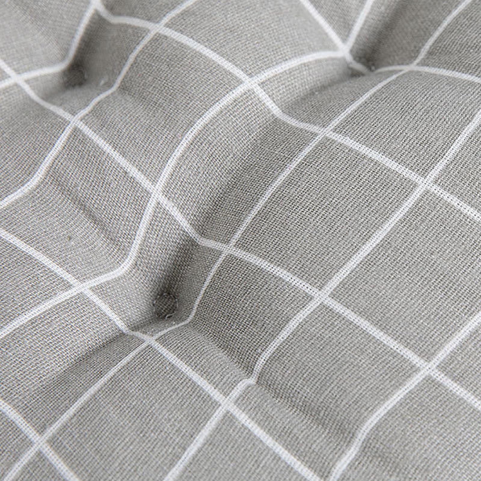 Générique Lot de 2 Coussins de Chaise avec Dossier, Coussin d'assise et Coussin de Dossier 40x80 cm - extérieur et intérieur (M)