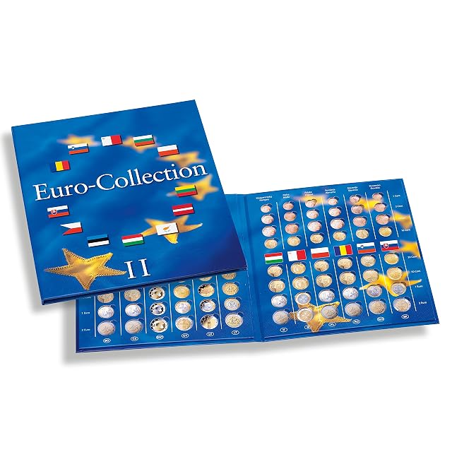 Foto 4 de 4 de Leuchtturm 354614 Álbum de Monedas Presso Euro-Collection - Bundle Volumen 1 y 2 Colección de Monedas Euro
