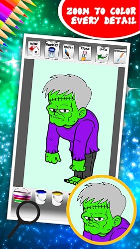 Horror Coloring Book