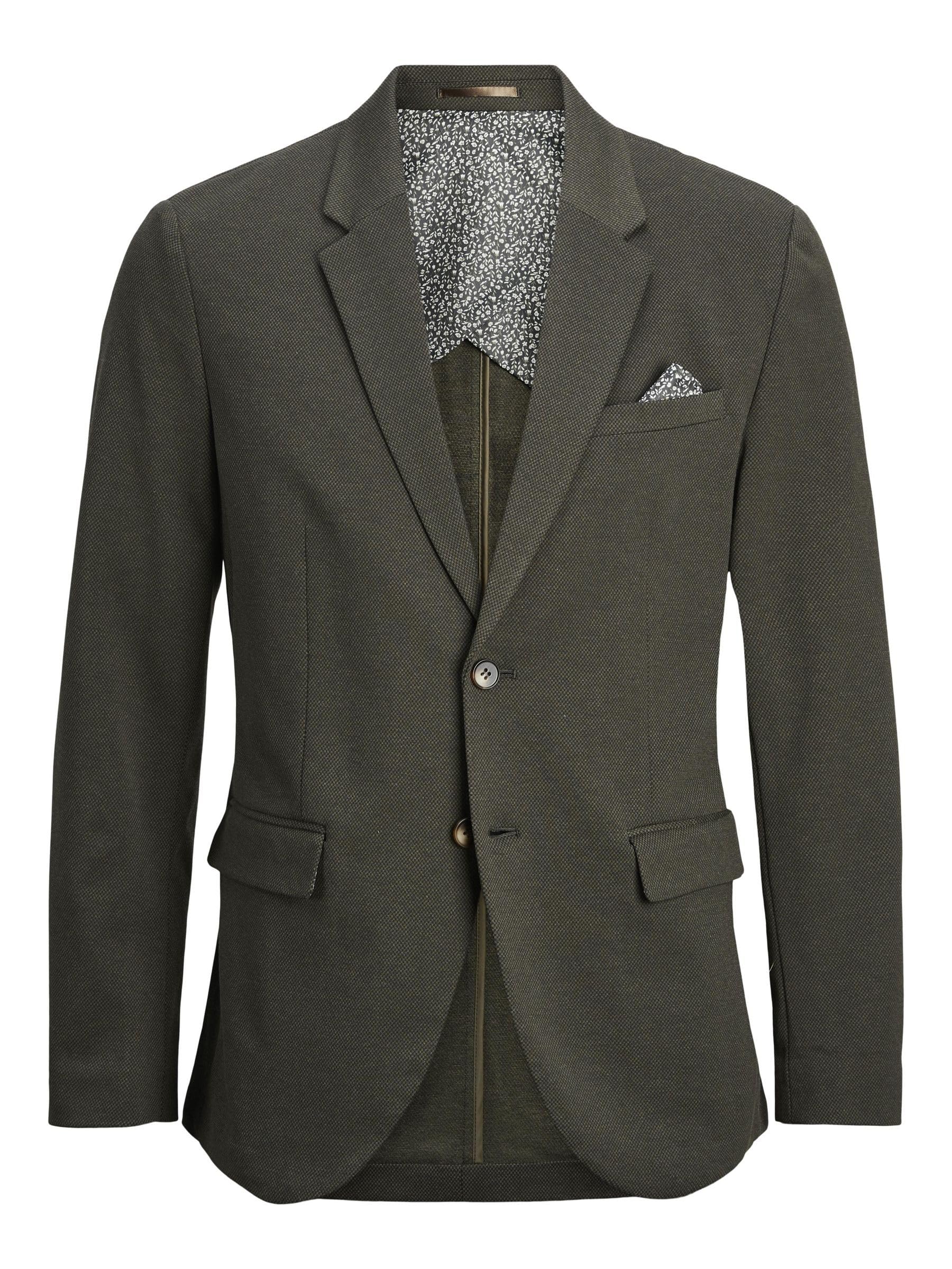 JACK&JONES Jprpreston Slim Fit Blazer Sn, Peat/fit: Slim fit, 38R