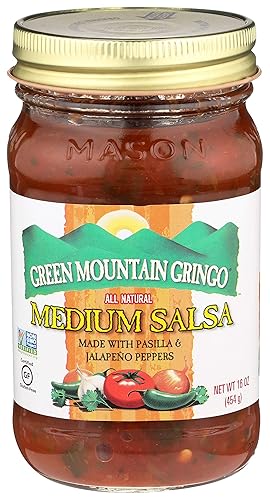 Green Mountain Gringo salsa media 16 onzas Green Mountain Gringo salsa media 16 onzas