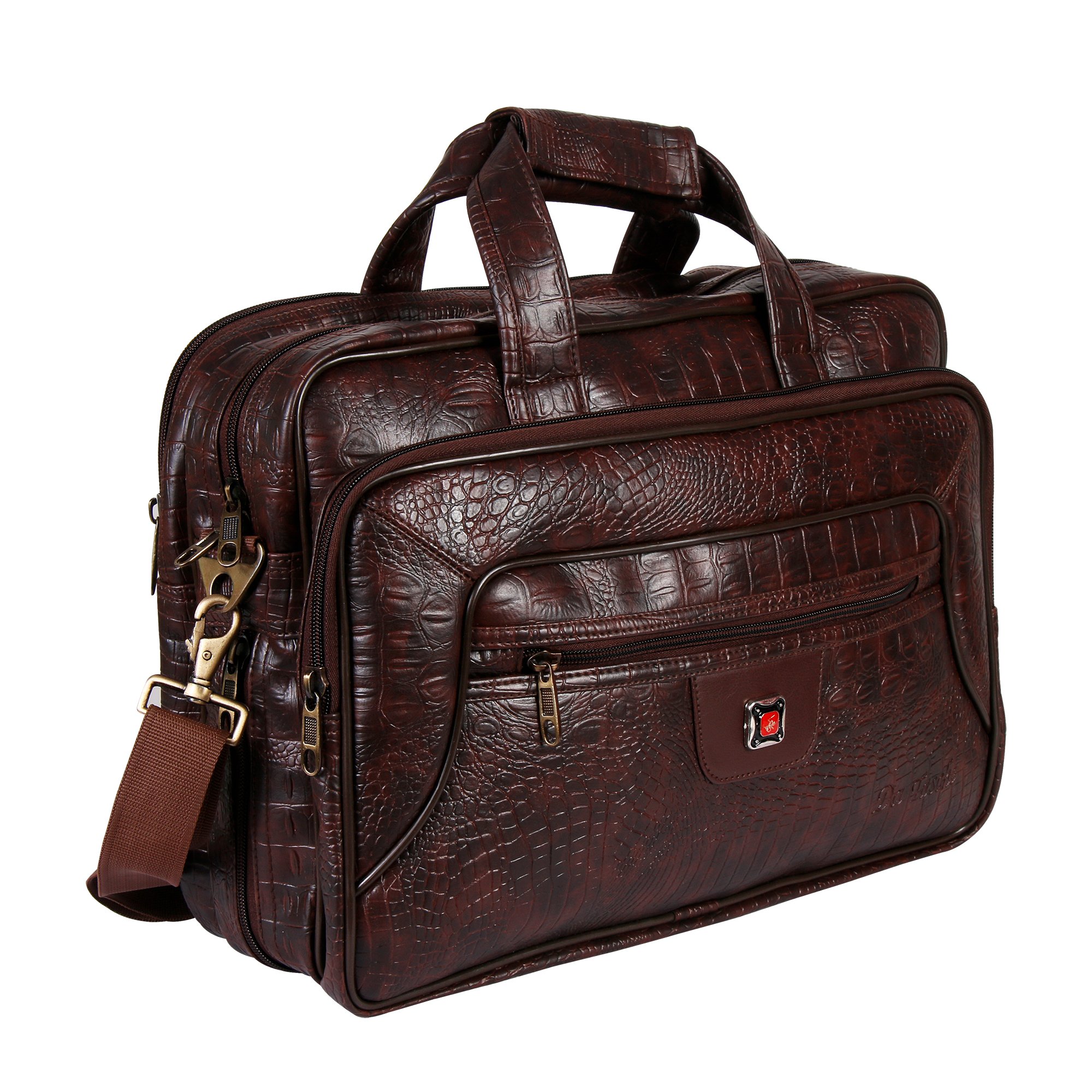 Da Tasche Expandable Brown Designer Laptop Messenger Bag (B07QDXLPWC) Amazon Price History, Amazon Price Tracker