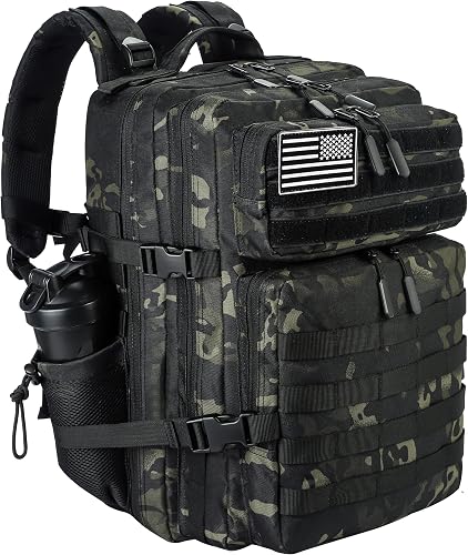 LHI LHI Military Tactical Backpack for Men and Women 45L Army 3 Day