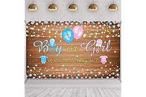 Tatuo Gender Reveal Banner: Boy or Girl Backdrop for Unforgettable Celebrations