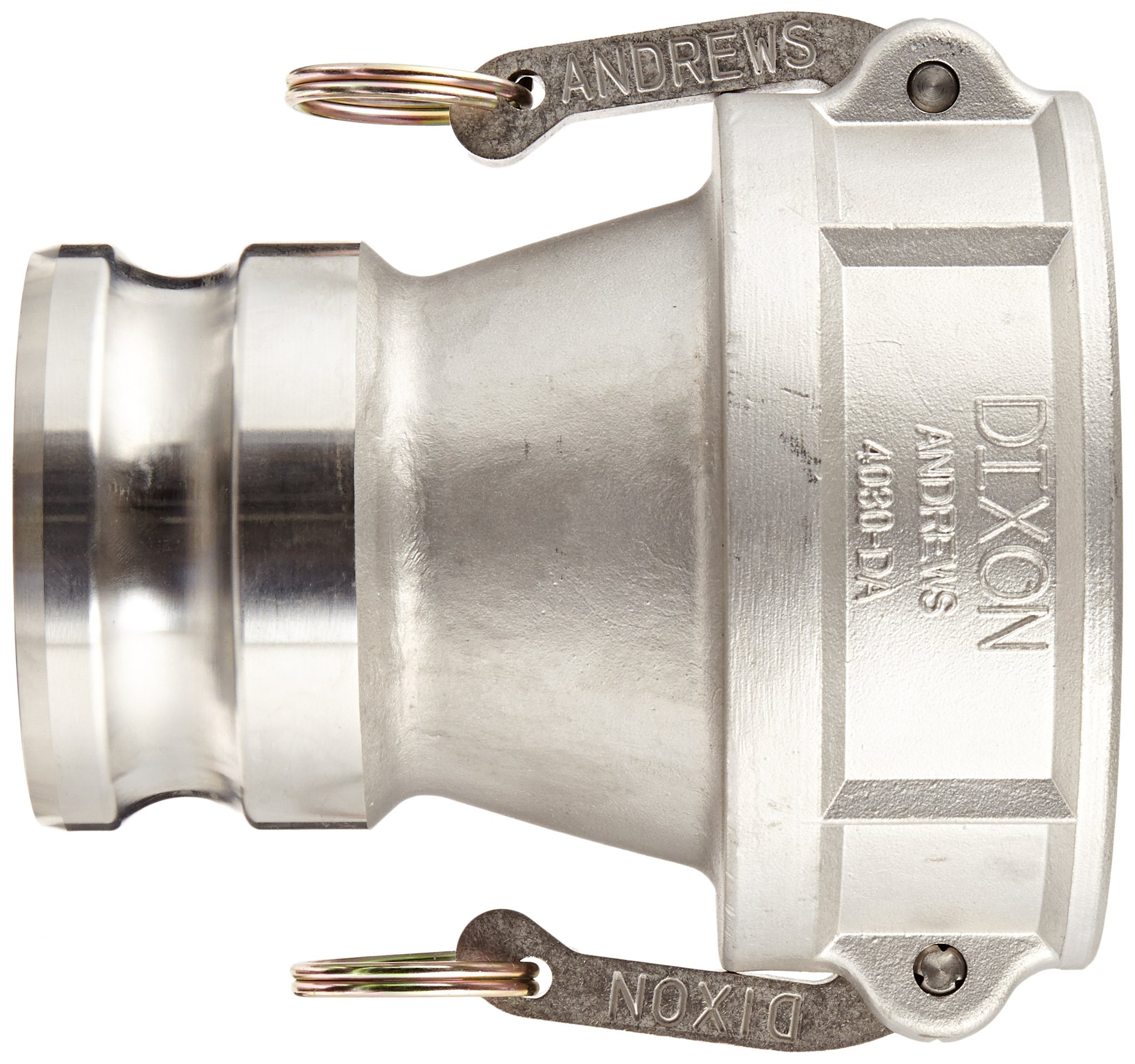 Dixon 4030-DA-SS Stainless Steel 316 Cam and Groove Reducing Hose Fitting, 4