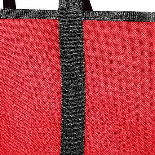 Miniatura 26 de Sattiyrch Caja de almacenamiento grande para adornos de Navidad con cierre de cremallera doble, la caja contribuye con ranuras para adornos Verde