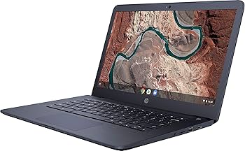 HP Chromebook ダークブルー Amazon.com: HP Chromebook 14-inch-Laptop-with 180-Degree