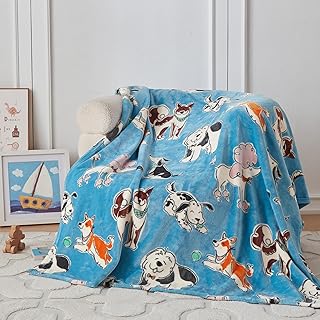 COOVA Kids Throw Blanket 50x60 Inch - Cartoon Fleece Throw, Toys for 2 3...