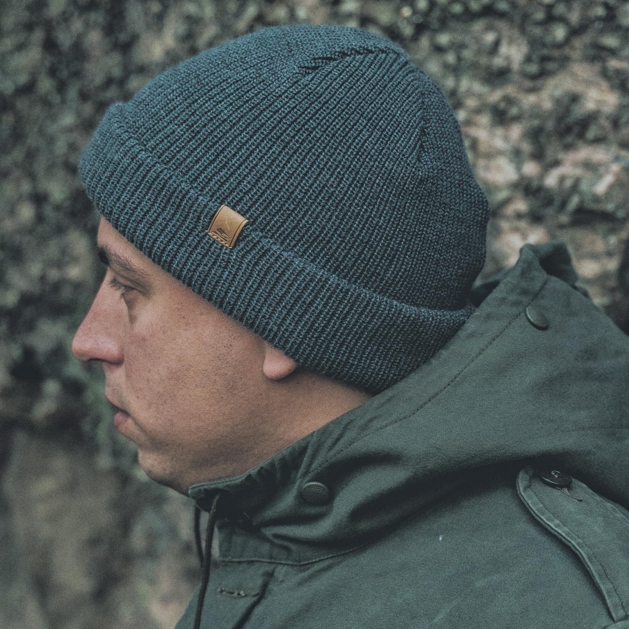 Sterkowski model Salty Dog | Czapka z Wełny Merynos dla Kobiet i Mężczyzn | Ciepła Czapka Beanie z Dzianiny