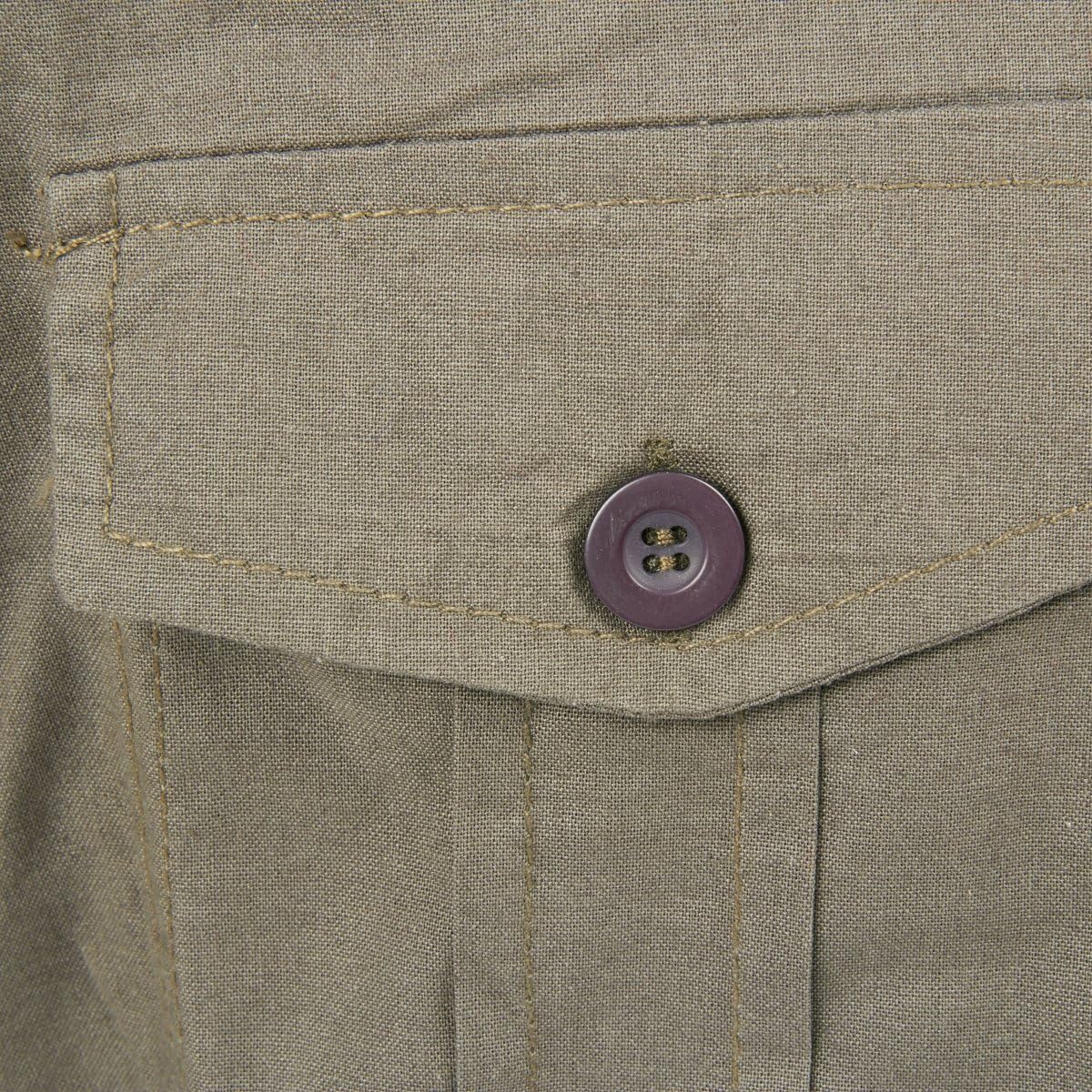 IMA German WWII Wehrmacht Olive Grey Field Shirt- Medium: US 38-40