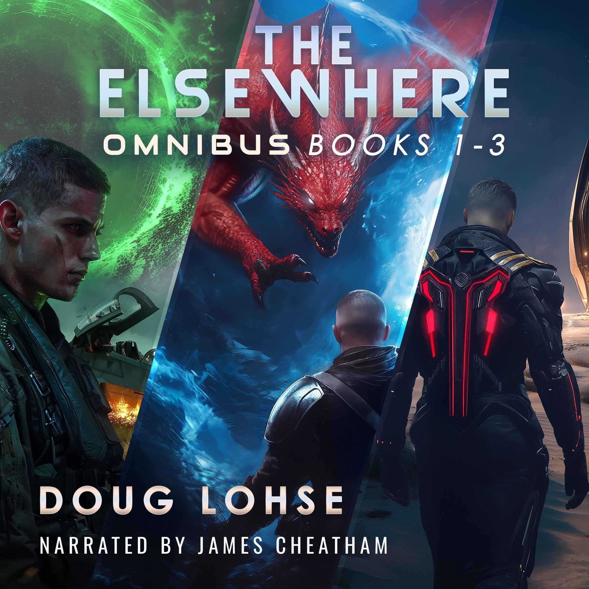 Cover art for The Elsewhere Omnibus Books, 1-3