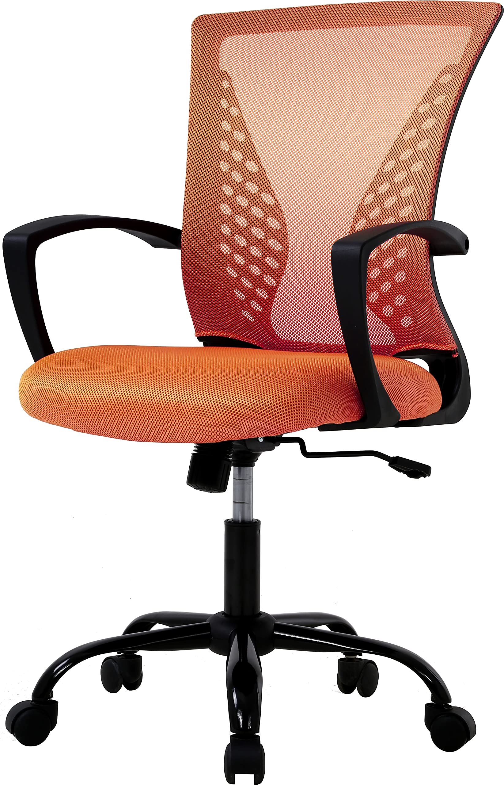 Office Chair Ergonomic Desk Chair Mesh Computer Chair with Lumbar Support Armrest Mid Back Rolling Swivel Adjustable Task