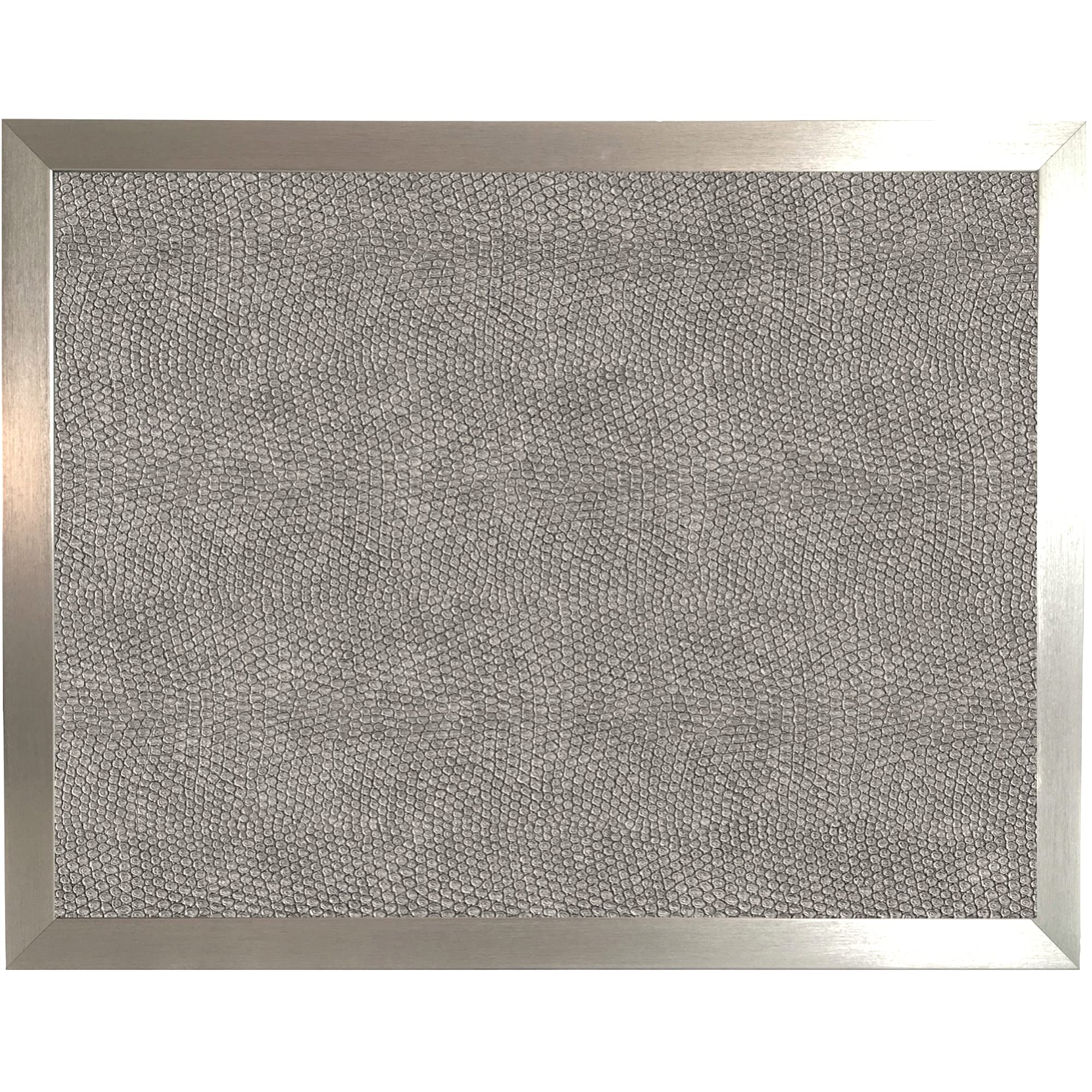 Cool and Classy Bean Bag Cushion Tray, Taupe Grey Leather Print Lap Tray for Eating and Laptop Desk Use (Crock 98 Silver)