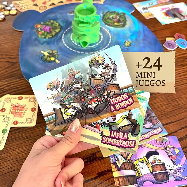 Foto 4 de 8 de Juego de mesa party panda pirates