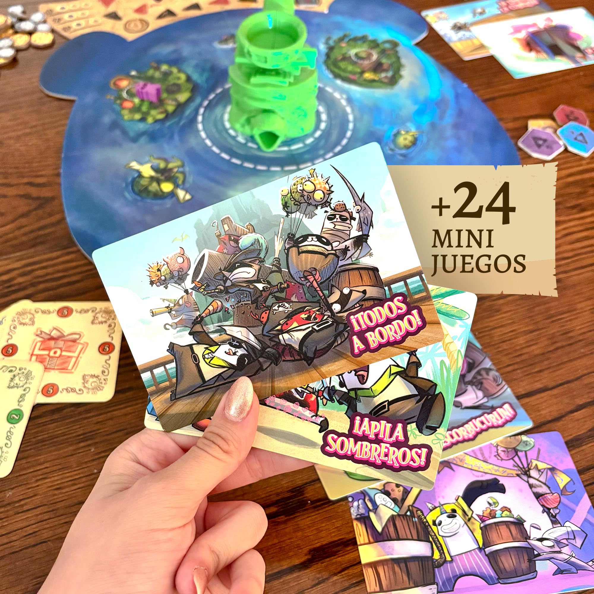 La Compagnie des Jeux | Party Panda Pirates | Soyez le meilleur Panda Pirate ! | Naviguez dans l'archipel à la recherche de fêtes et de trésors | Jeu en espagnol