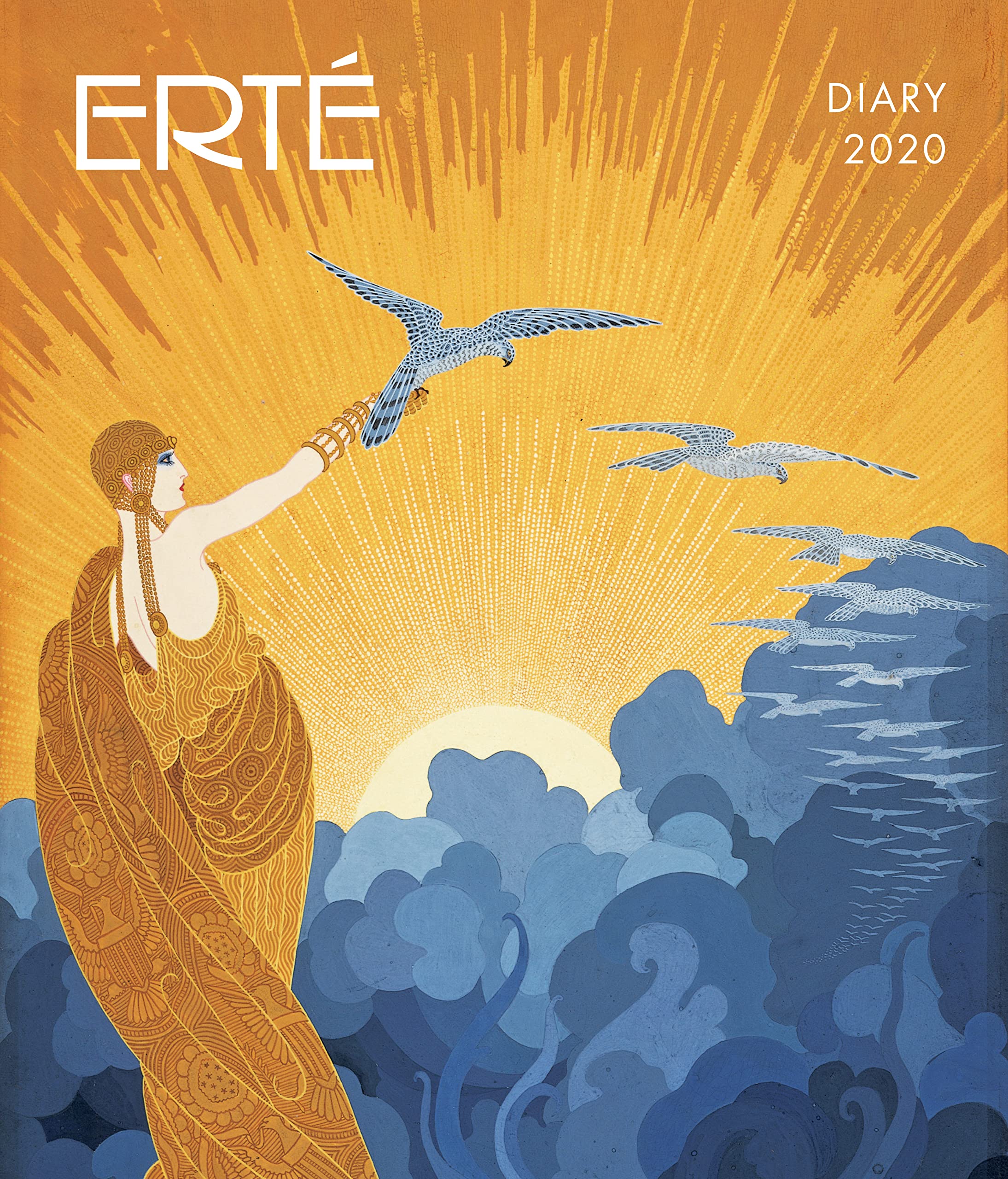 Erté Desk Diary 2020: Original Flame Tree Publishing-Desk Diary [Wochenkalender]