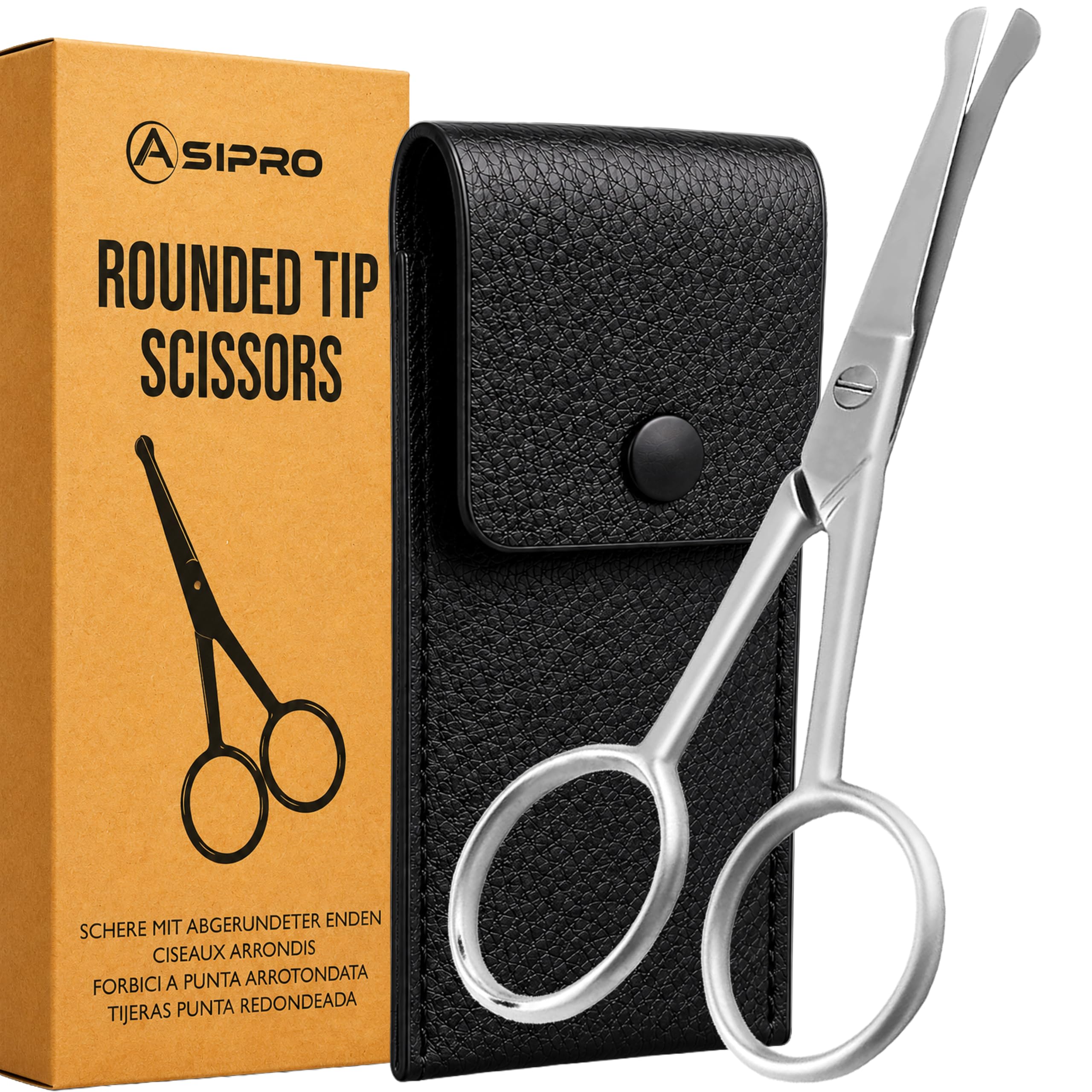 Scissors (Silver Rounded Tip Scissors, 4")-image-31