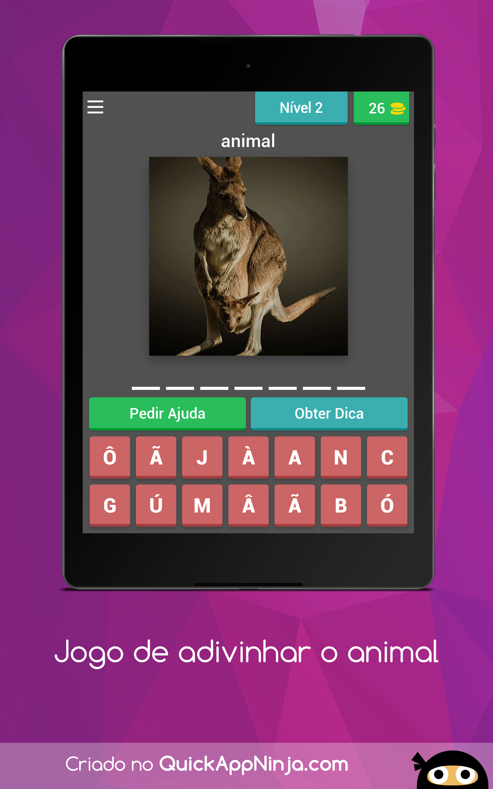 Jogo de adivinhar o animal - Aplicativo na Amazon Appstore