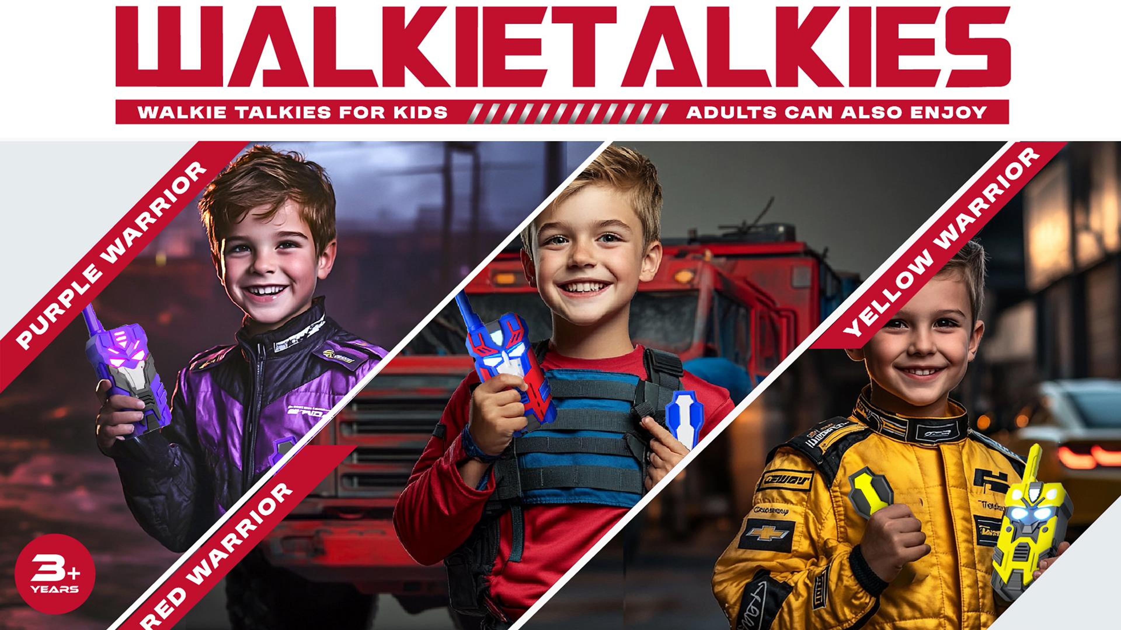 Amazon.com: Purple Doomlord Walkie Talkies for Kids 2 Pack