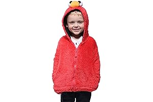 Boys' Cozy Red Elmo Jacket