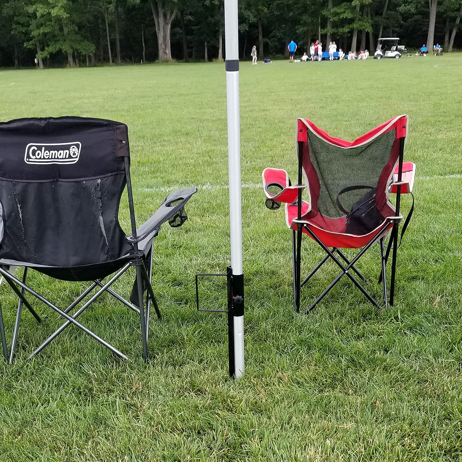 Beach Umbrella Heavy Duty Metal Ground Stake, Grass Pole Holder, Beach Umbrella Sand Anchor, Outdoor Umbrella Base, Stand Heavy Duty Metal Anchor Black : Patio, Lawn & Garden