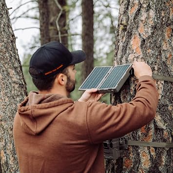 Tactacam Reveal Folding Solar Panel, 7.2W, Built-in Battery