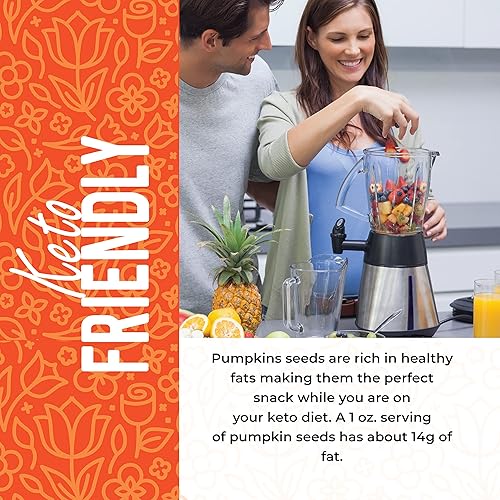 Miniatura 4 de Herbaila Semillas de calabaza crudas sin sal, 2 libras. Semillas de calabaza crudas de Pepitas sin sal, semillas de calabaza sin sal, semillas de