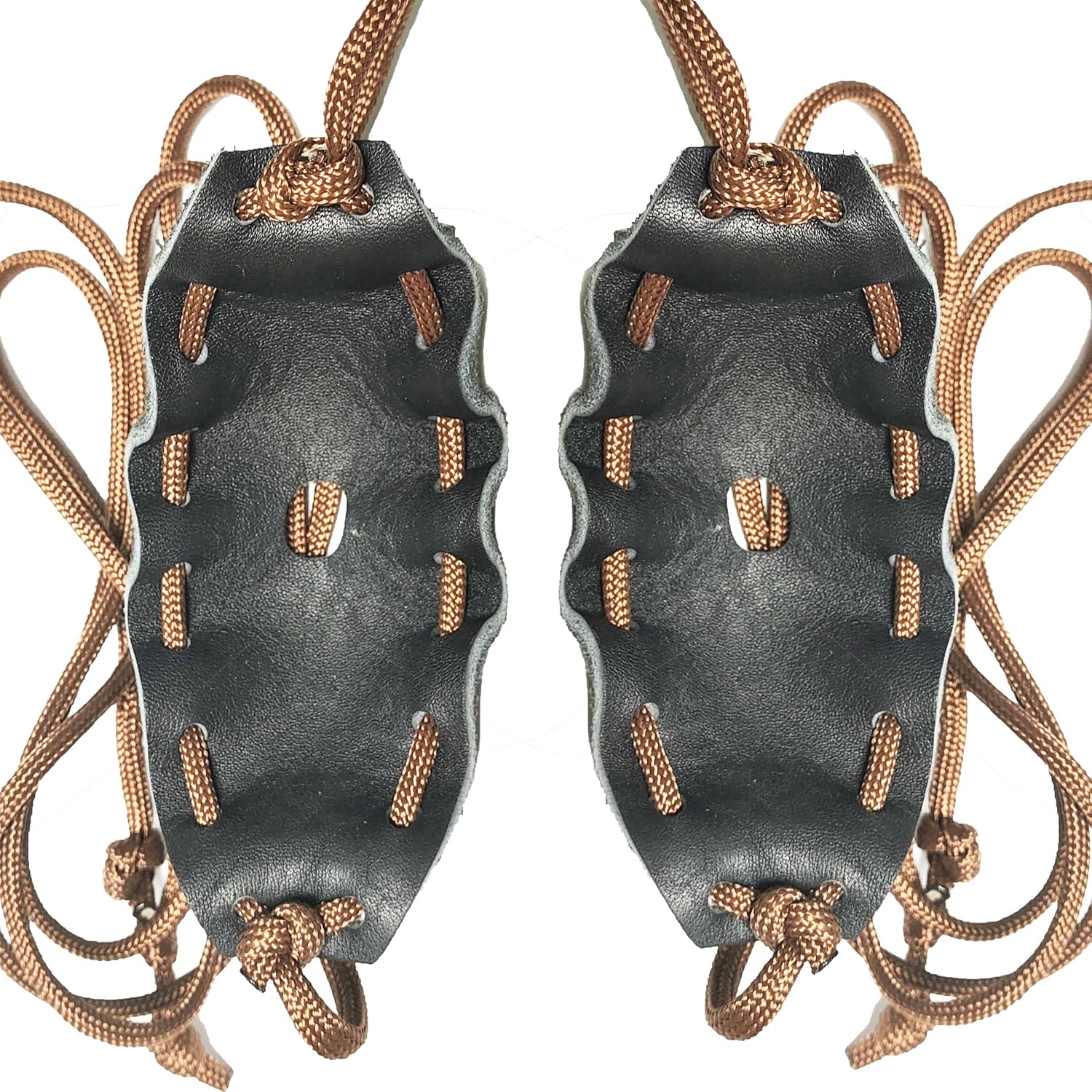 Handmade Leather Throwing Sling Old-Fashioned Slingshot Rock Sling