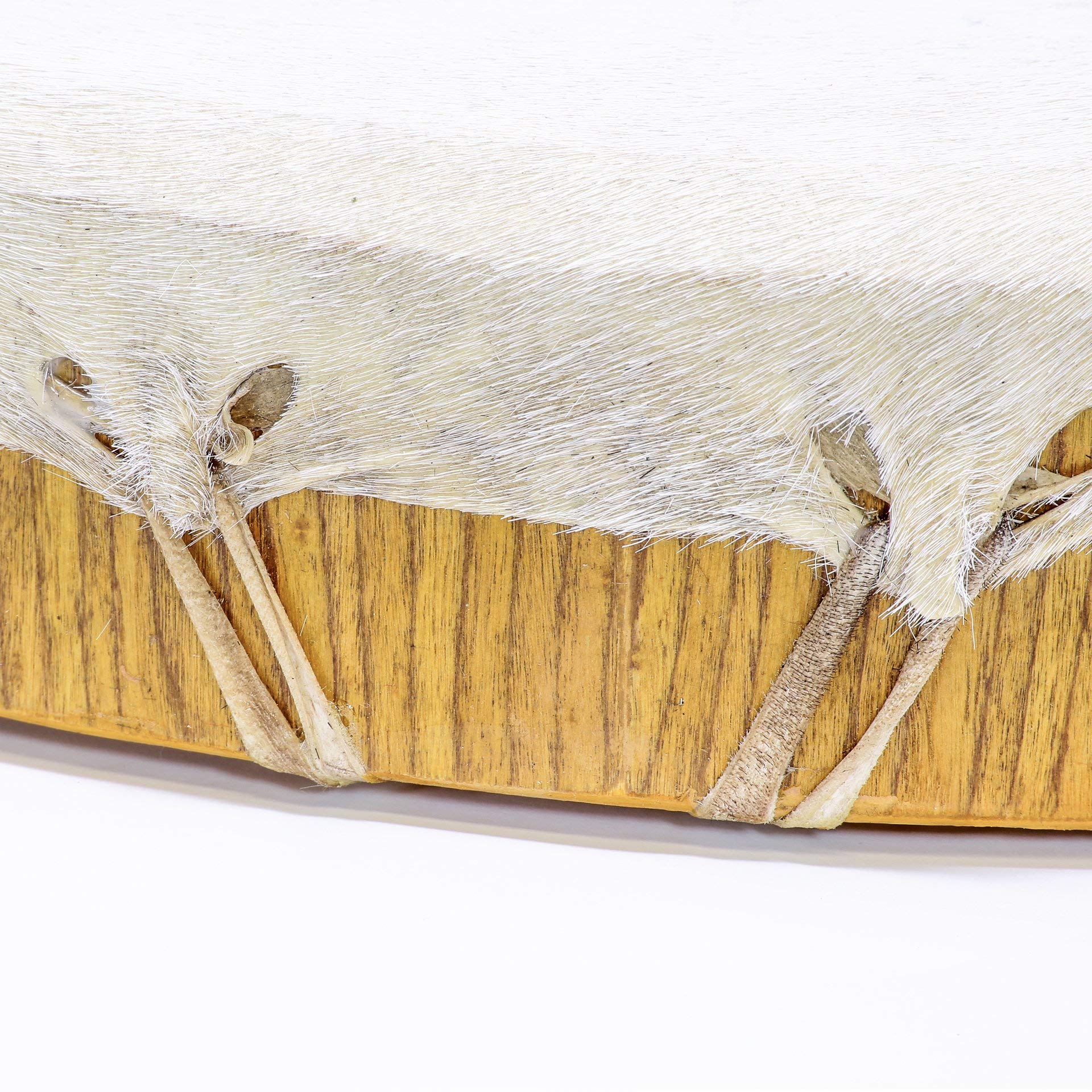 Shamandrum Ø 40 cm Rahmentrommel im mysevendo Set Rund Ziegenhaut Behaart Shaman Drum Goat Skin inkl. Stick