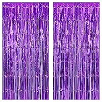 Vista 13 de KatchOn - Telón de fondo negro con flecos de 6.4 x 8 pies, extra grande, paquete de 2, telón de fondo de oropel negro para decoraciones de fiesta