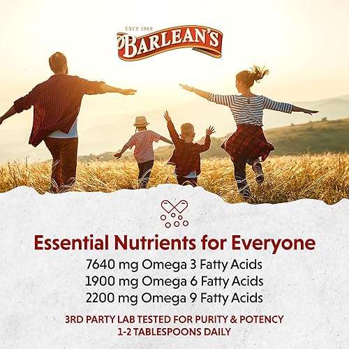 Miniatura 6 de Barleans Organic Oils Linaza fresca 16 onzas botella