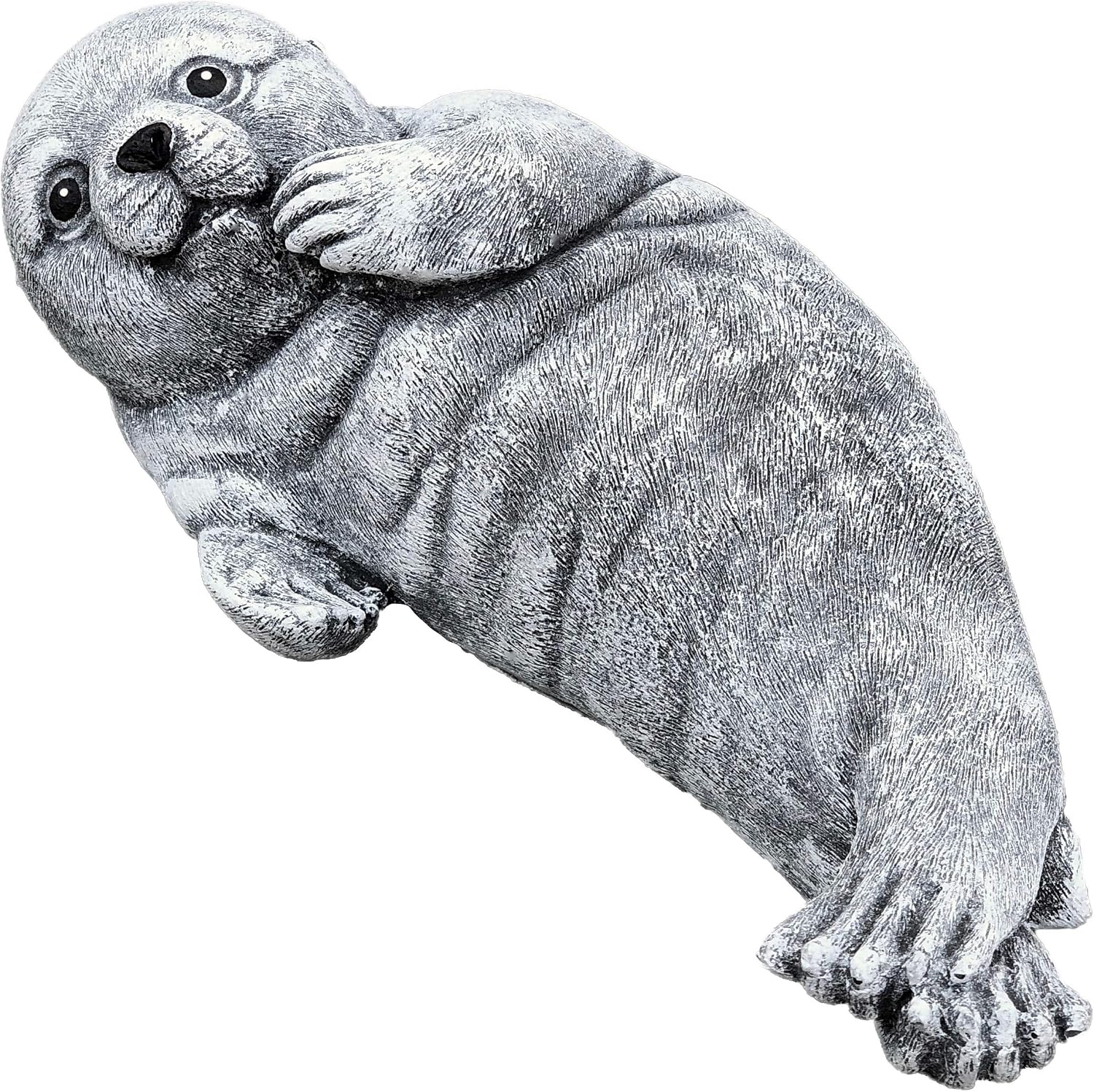 Steinfigur „Cocker Spaniel/Afghane“ – Frostfeste Gartenskulptur Aus Massivem Steinguss, Handgefertigt In Deutschland (13x9x16 Cm)